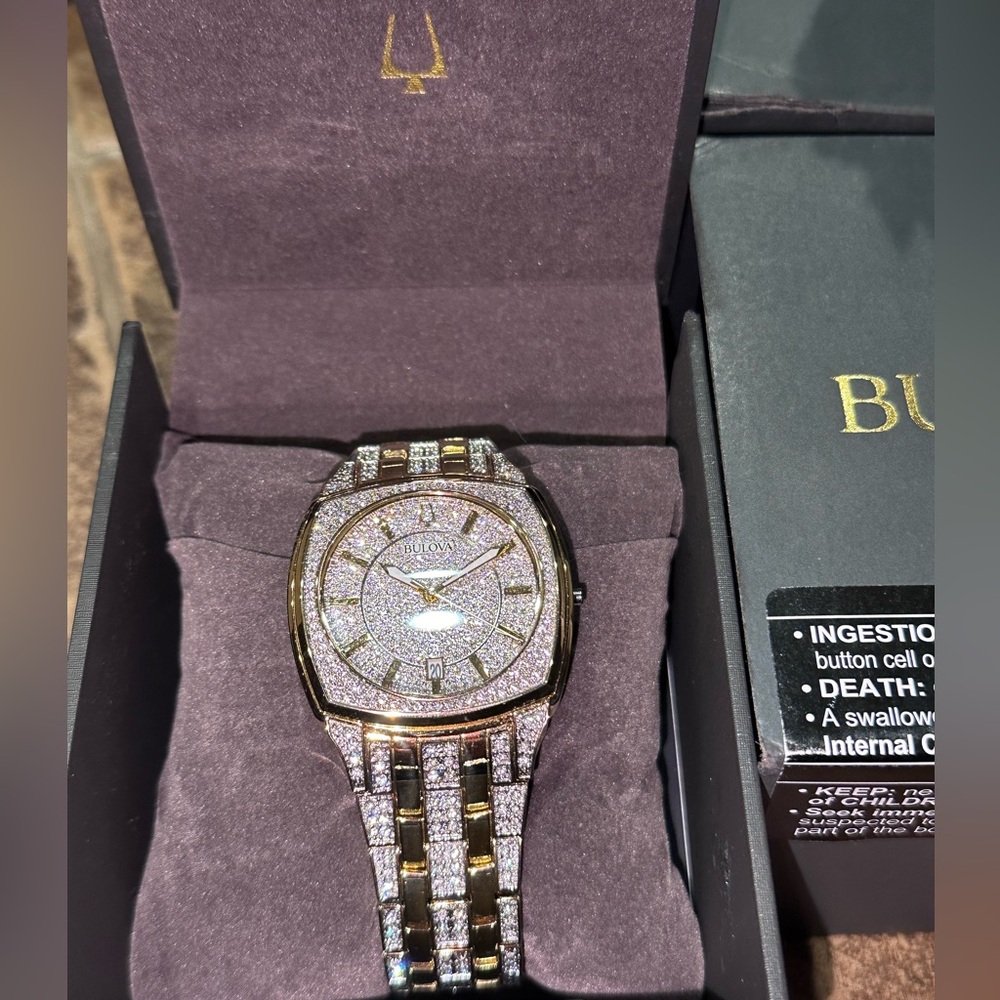Bulova Stainless Steel Dress/Classic BUL Mens Watch